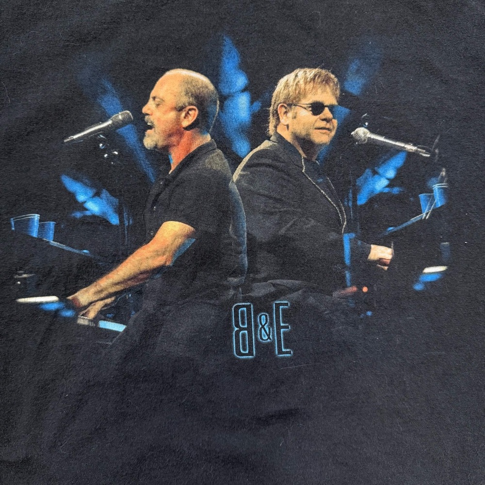 Billy Joel Elton John Face 2 Face 2003 Tour Shirt - Picture 3 of 5